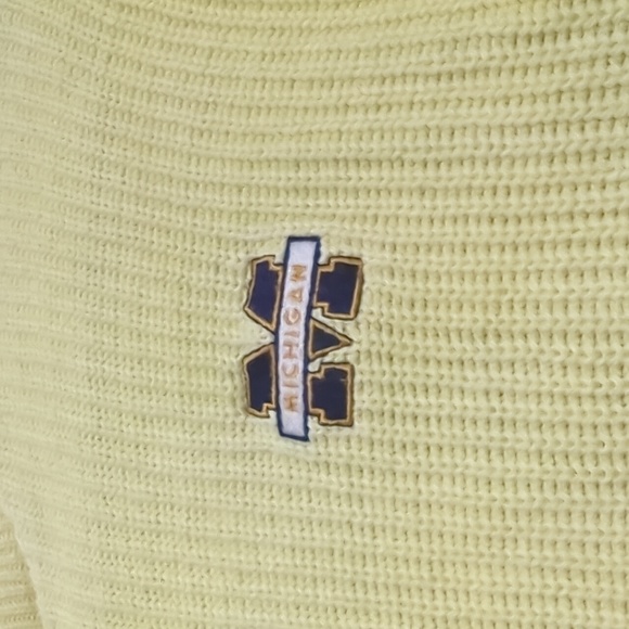 Vintage Women's Size Small Vantage Michigan Sweater - Picture 4 of 8
